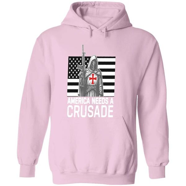 American Needs A Crusade Hoodie - Image 5