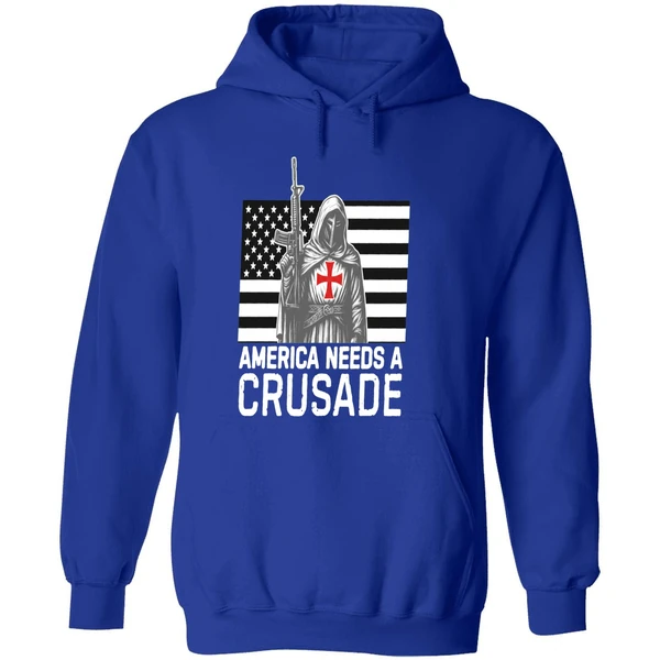 American Needs A Crusade Hoodie - Image 7
