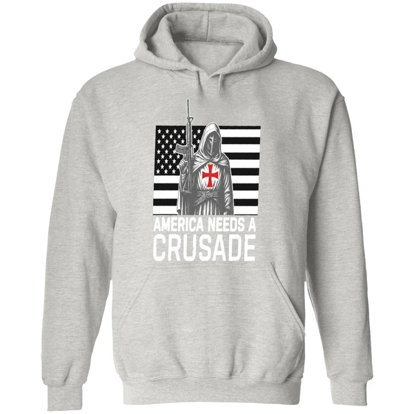 American Needs A Crusade Hoodie - Image 9