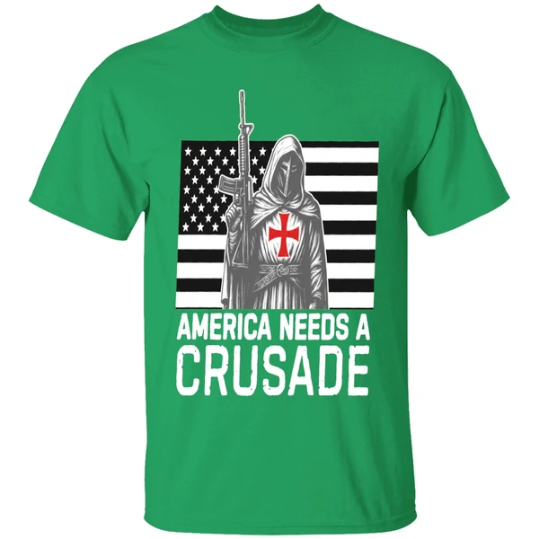 American Needs A Crusade Shirt - Image 2