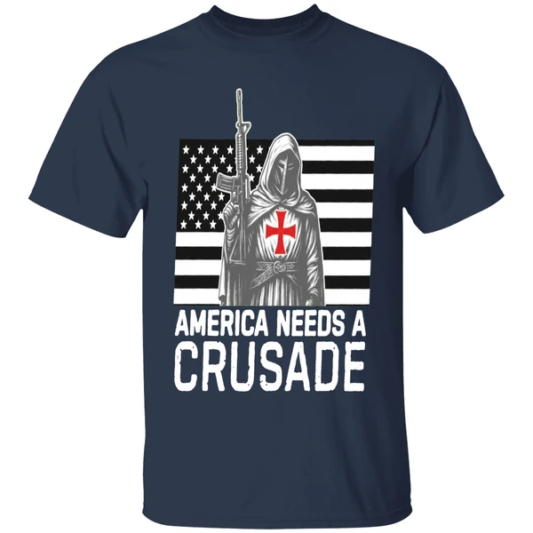 American Needs A Crusade Shirt - Image 5