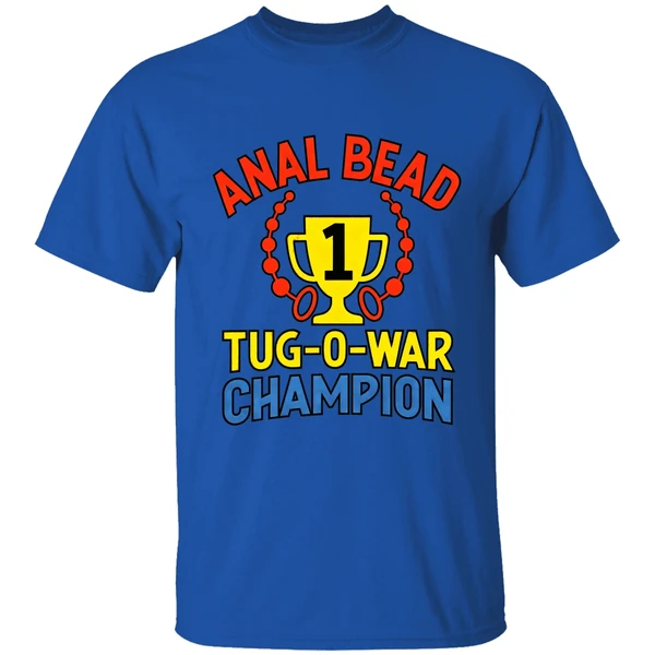Anal Bead Tug Of War Champion Dark Meme Shirt - Image 8