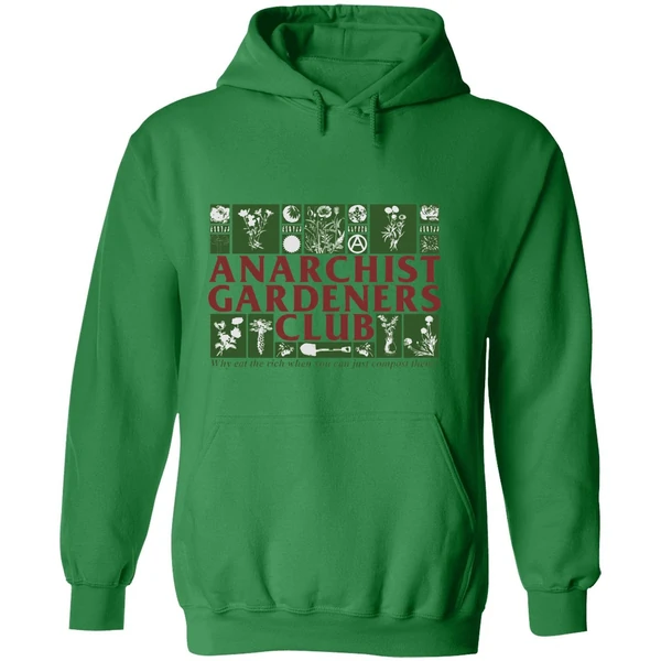 Anarchist Gardeners Club 2025 Hoodie - Image 2