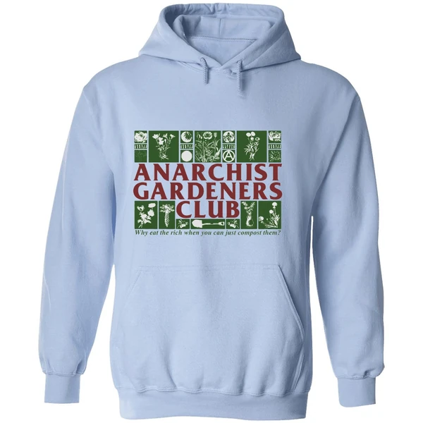 Anarchist Gardeners Club 2025 Hoodie - Image 4