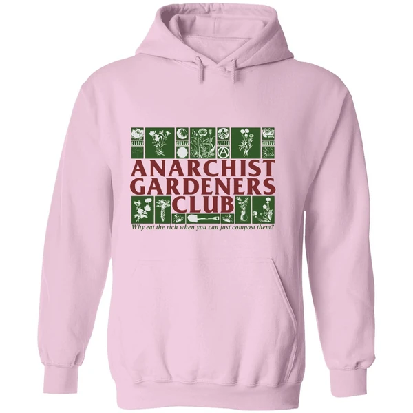 Anarchist Gardeners Club 2025 Hoodie - Image 5