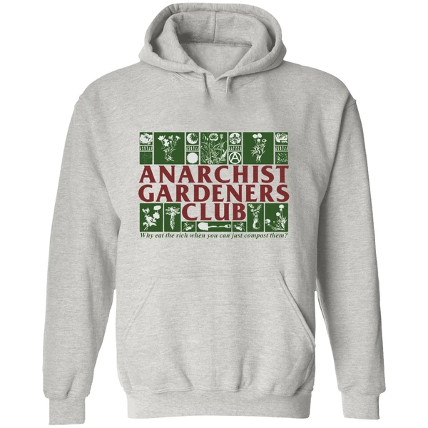 Anarchist Gardeners Club 2025 Hoodie - Image 9