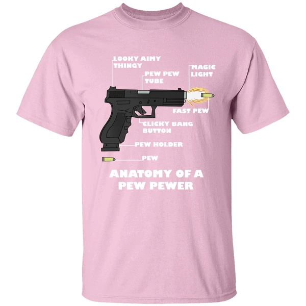 Anatomy Of A Pew Pewer Shirt Anatomy Of A Pew Pewer Shirt