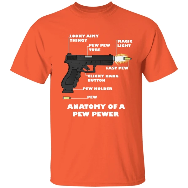 Anatomy Of A Pew Pewer Shirt - Image 5