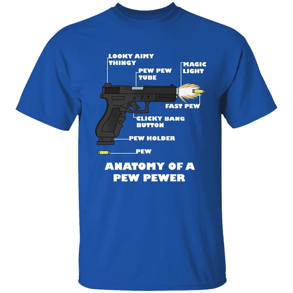 Anatomy Of A Pew Pewer Shirt - Image 7