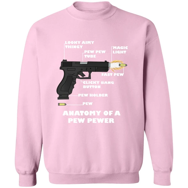 Anatomy Of A Pew Pewer Sweatshirt - Image 4