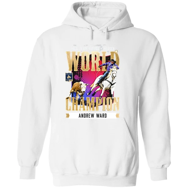 Andrew Ward Nfr 2025 Team Roping Header Champion Hoodie - Image 8