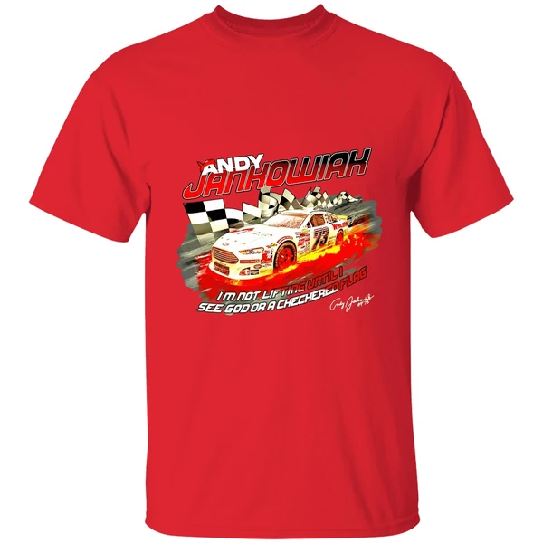 Andy Jankowiak Im Not Lifting Until I See God Or A Checkered Flag Shirt - Image 6