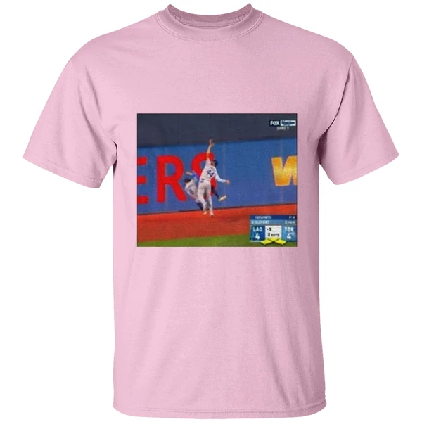 Andy Pages Catch Dodgers World Series Game 7 Saving Catch Shirt - Image 2
