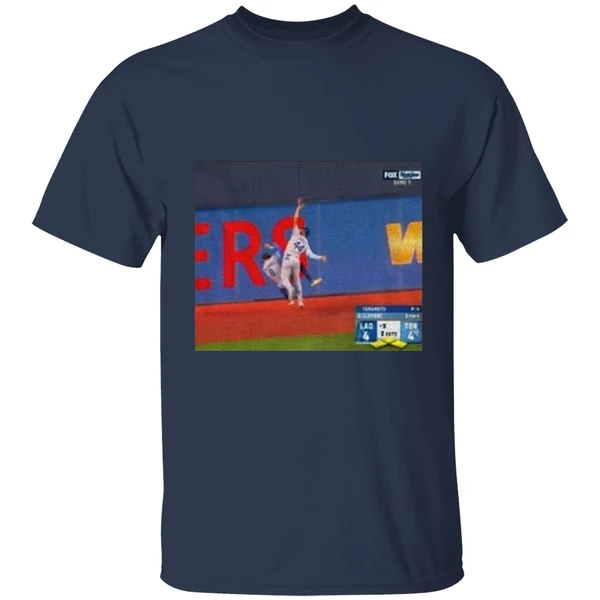 Andy Pages Catch Dodgers World Series Game 7 Saving Catch Shirt - Image 4