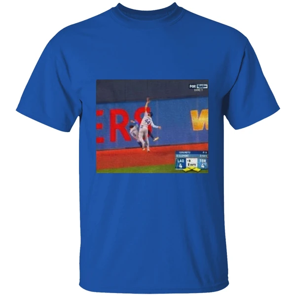 Andy Pages Catch Dodgers World Series Game 7 Saving Catch Shirt - Image 7