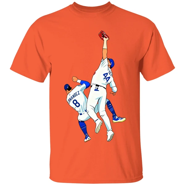 Andy Pages Catch La Dodgers World Series Game 7 Saving The Catch Shirt - Image 5