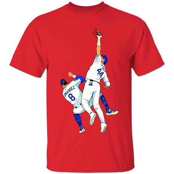 Andy Pages Catch La Dodgers World Series Game 7 Saving The Catch Shirt - Image 6