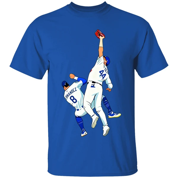 Andy Pages Catch La Dodgers World Series Game 7 Saving The Catch Shirt - Image 7