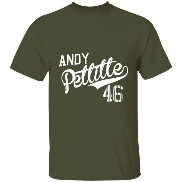 andy pettitte 46 shirt militarygreen