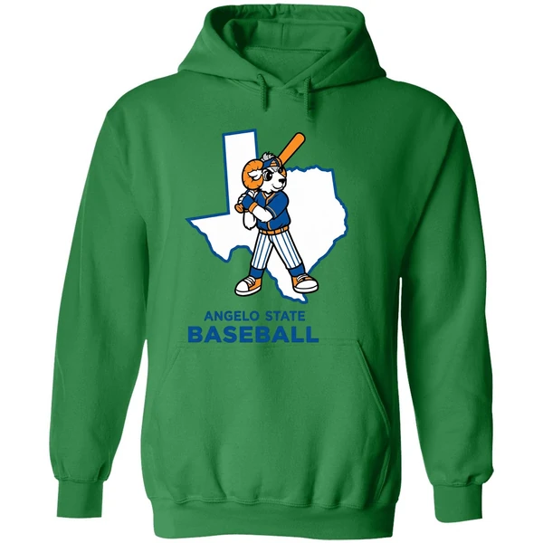 Angelo State Baseball 2026 Hoodie - Image 2