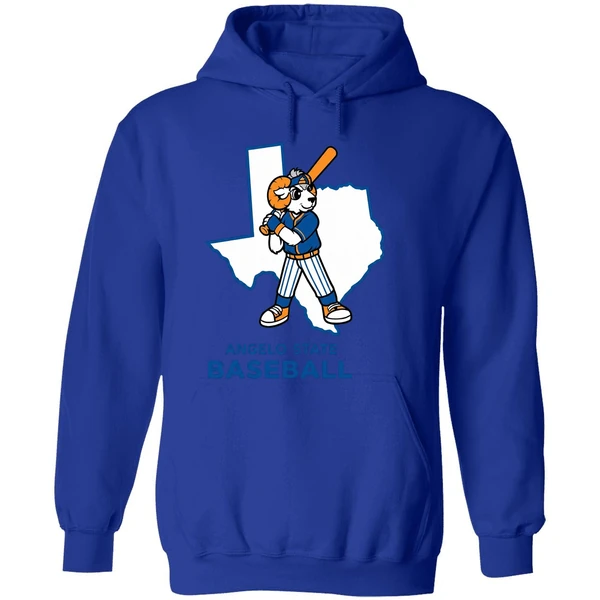 Angelo State Baseball 2026 Hoodie - Image 7