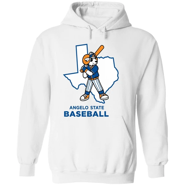 Angelo State Baseball 2026 Hoodie - Image 8