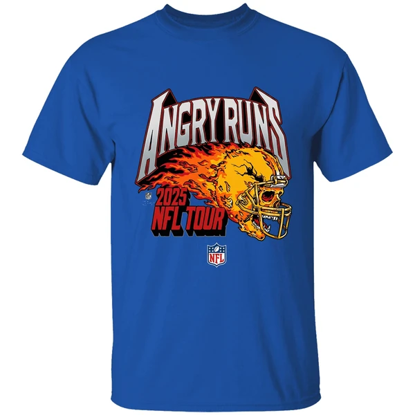 Angry Runs Come And Get It Nfl 2025 Tour Shirt - Image 8