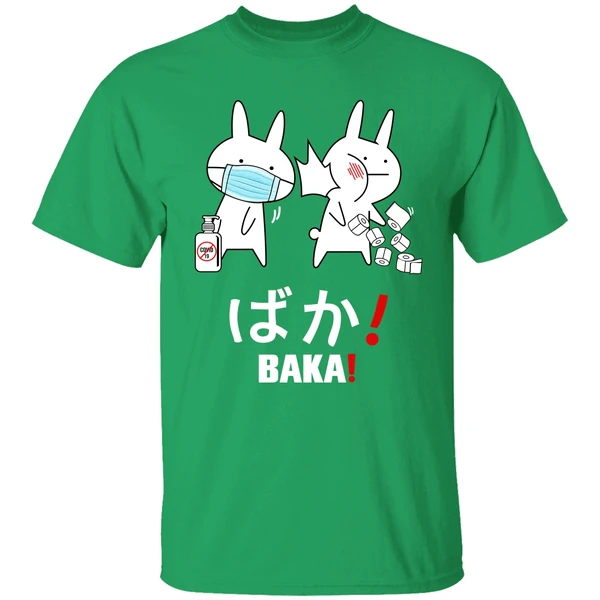 Anime Baka Rabbit Slap Japanese Funny Quarantine Shirt