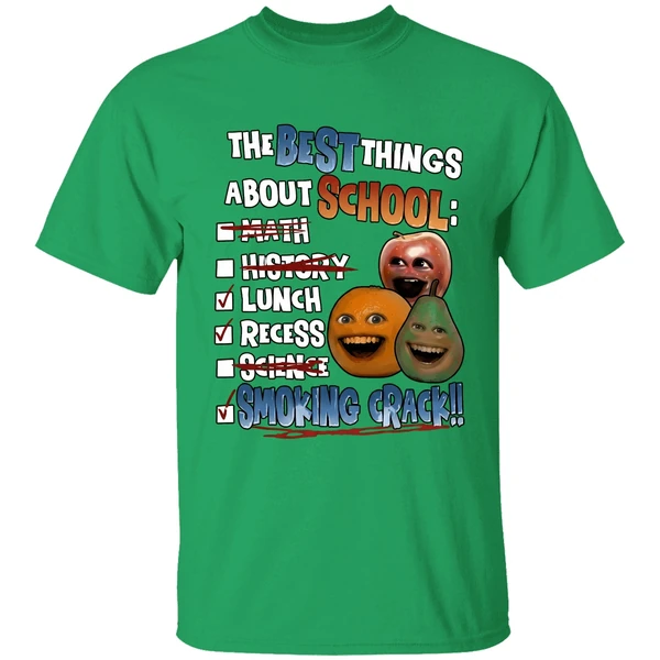 Annoying Orange Smoking Crack Shirt - Image 2