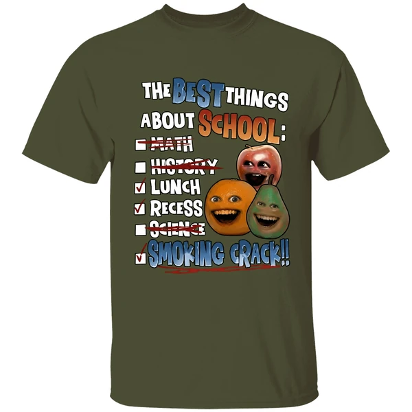 Annoying Orange Smoking Crack Shirt - Image 4