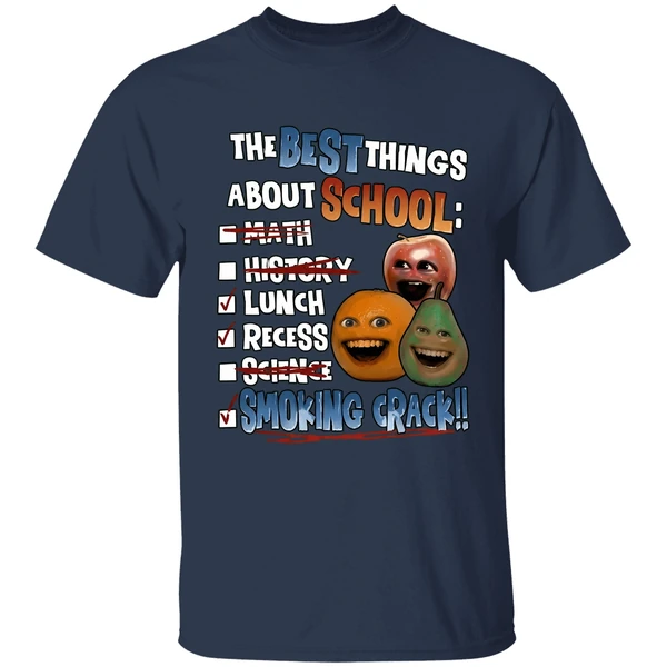 Annoying Orange Smoking Crack Shirt - Image 5