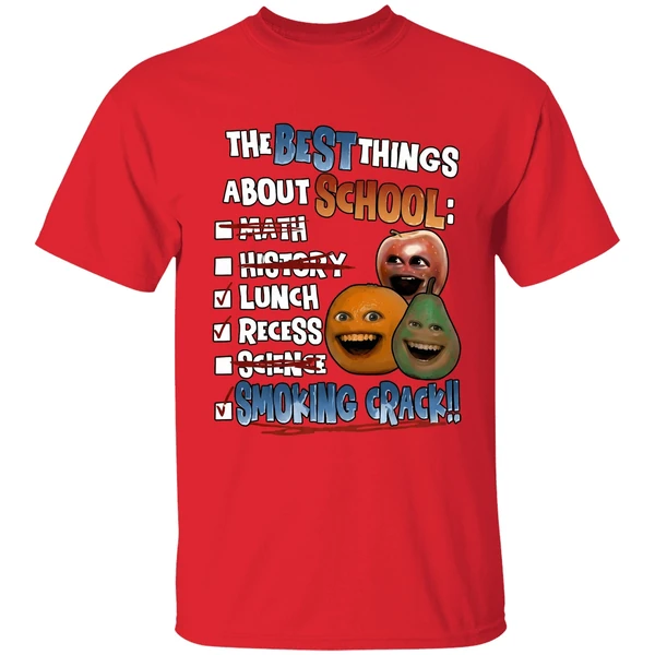 Annoying Orange Smoking Crack Shirt - Image 7