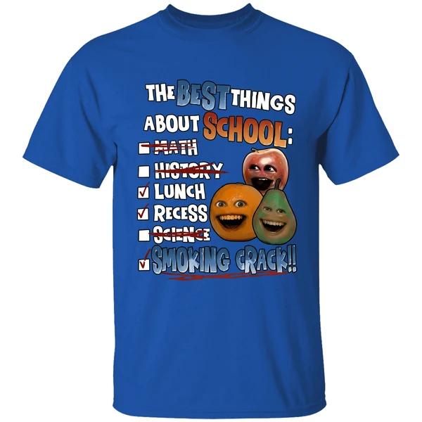 Annoying Orange Smoking Crack Shirt - Image 8