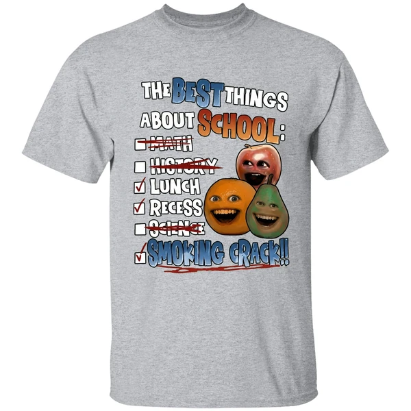 Annoying Orange Smoking Crack Shirt - Image 9