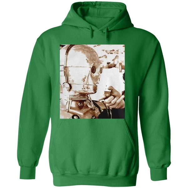 Anthony Daniels Star Wars C 3po Smoking Hoodie - Image 2