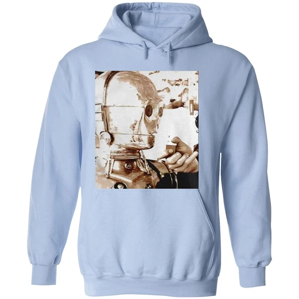 Anthony Daniels Star Wars C 3po Smoking Hoodie - Image 4