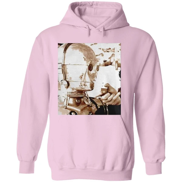Anthony Daniels Star Wars C 3po Smoking Hoodie - Image 5