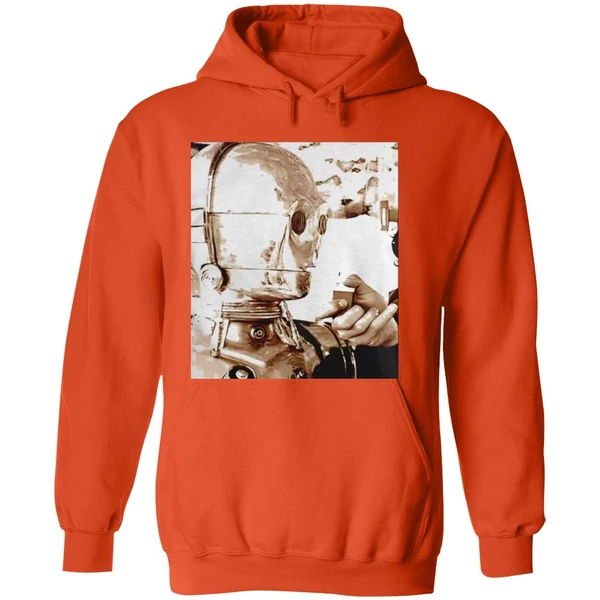 Anthony Daniels Star Wars C 3po Smoking Hoodie - Image 6