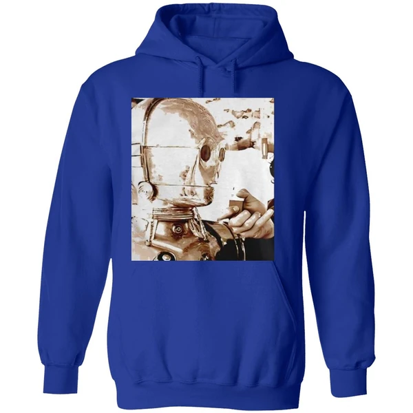 Anthony Daniels Star Wars C 3po Smoking Hoodie - Image 7