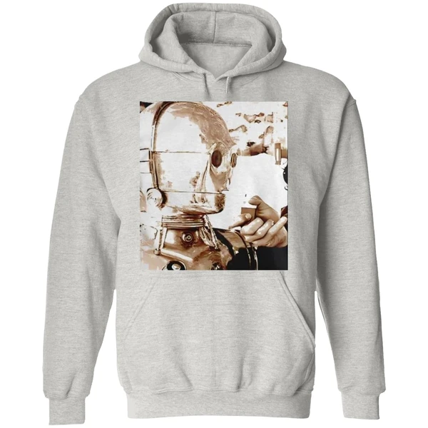 Anthony Daniels Star Wars C 3po Smoking Hoodie - Image 9
