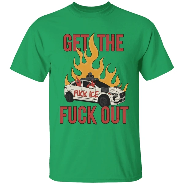 Anti Waymo Fuck Ice Get The Fuck Out Shirt - Image 2
