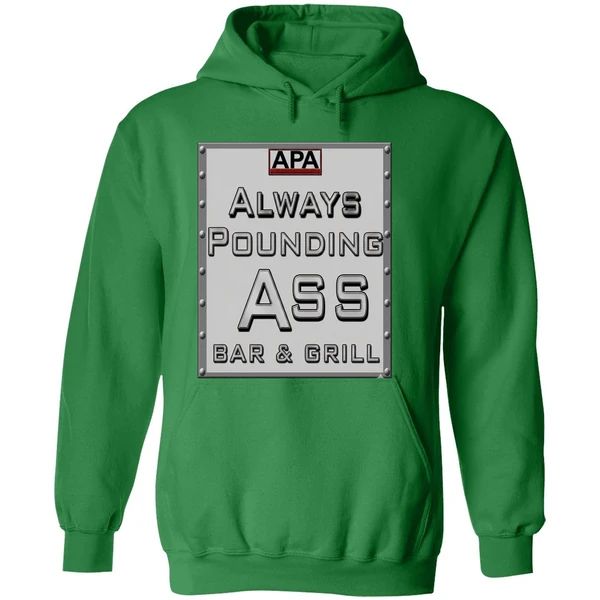 Apa Always Pounding Ass Bar Grill Hoodie - Image 2