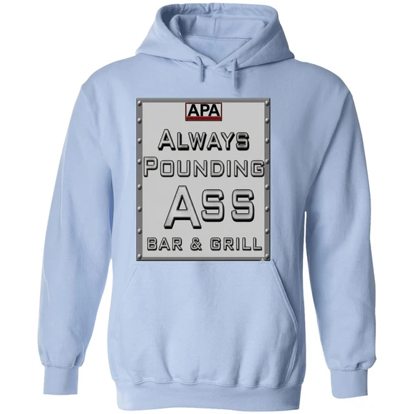 Apa Always Pounding Ass Bar Grill Hoodie - Image 4