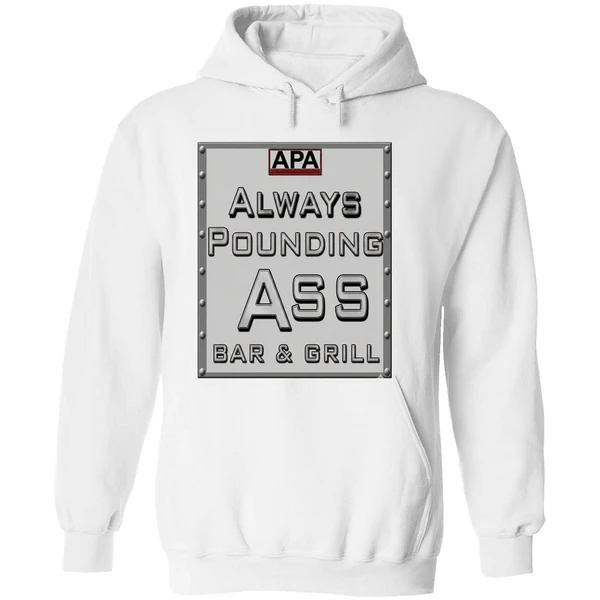 Apa Always Pounding Ass Bar Grill Hoodie - Image 8