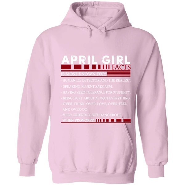 April Girl Facts Hoodie - Image 4