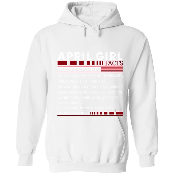 April Girl Facts Hoodie - Image 6