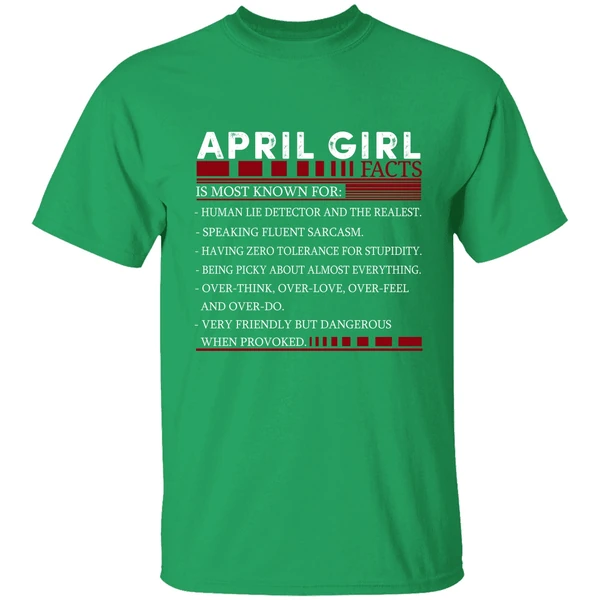 April Girl Facts Shirt