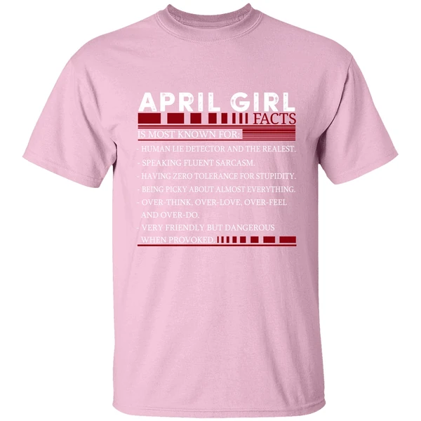 April Girl Facts Shirt April Girl Facts Shirt