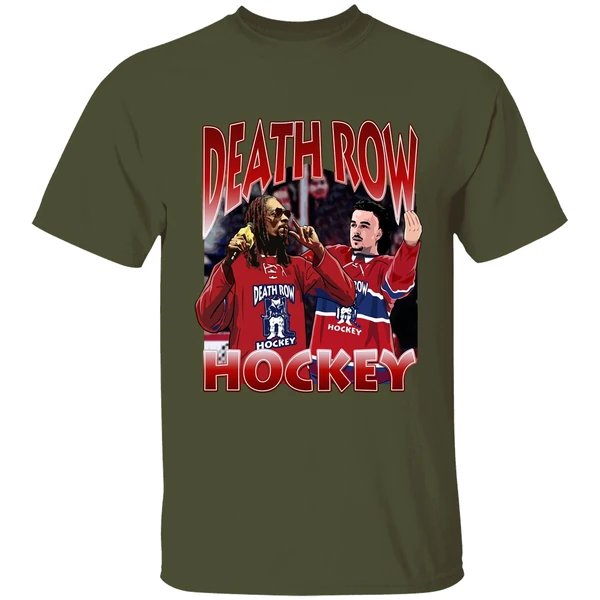 arber xhekaj snoop dogg death row hockey shirt militarygreen