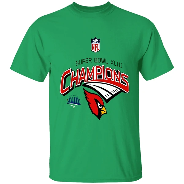 Arizona Cardinals Champions Super Bowl Xliii Nfl Shirt - Image 9